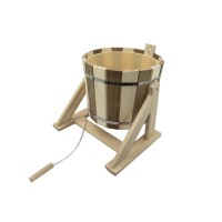 Обливное ведро 20л с пластиковой вставкой ТЕРМО